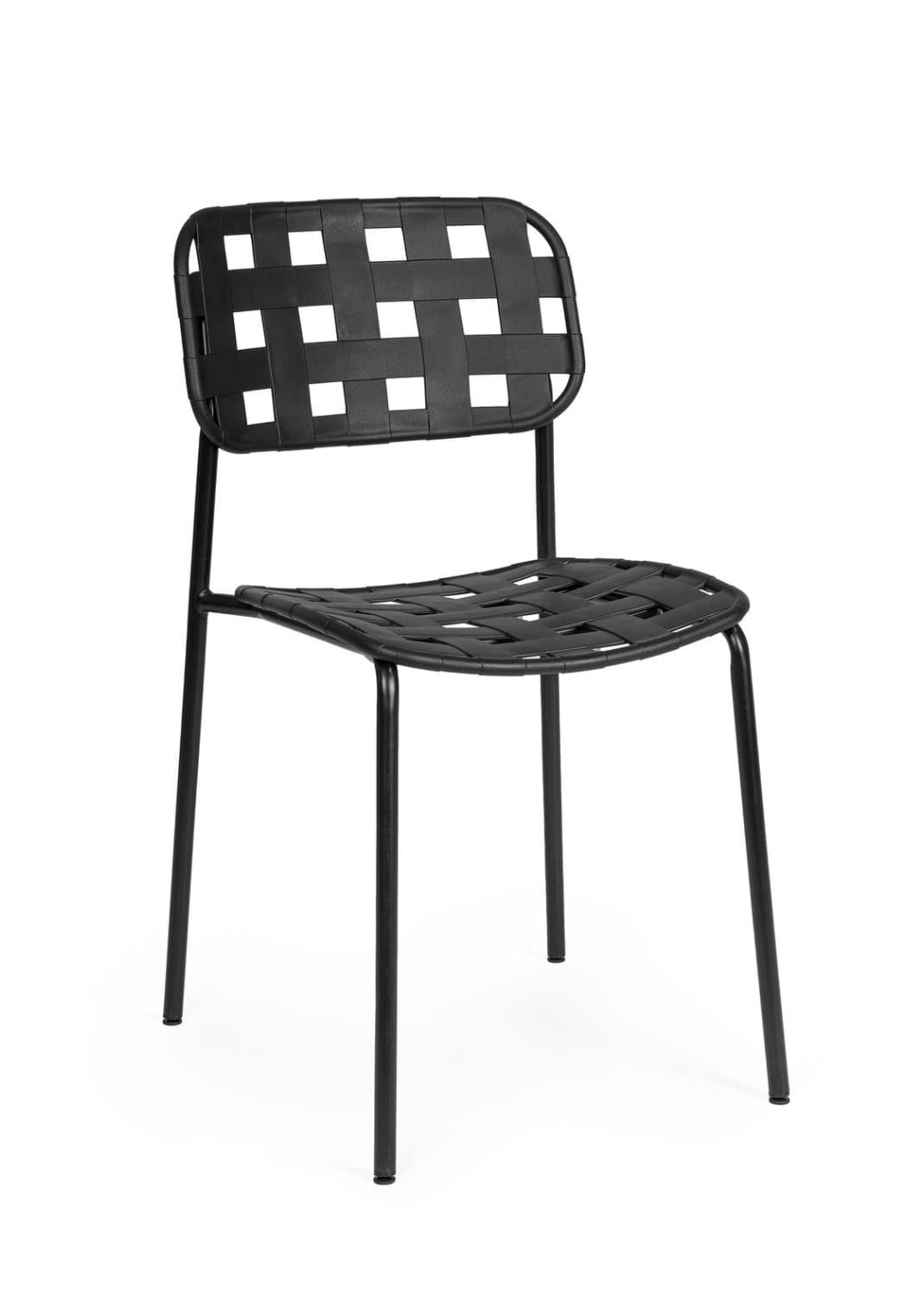 Záhradná stolička verlo čierna