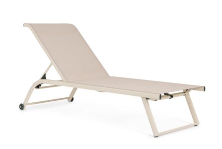 Záhradné lehátko loryn béžové
