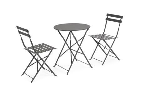 Záhradný set tinas čierny