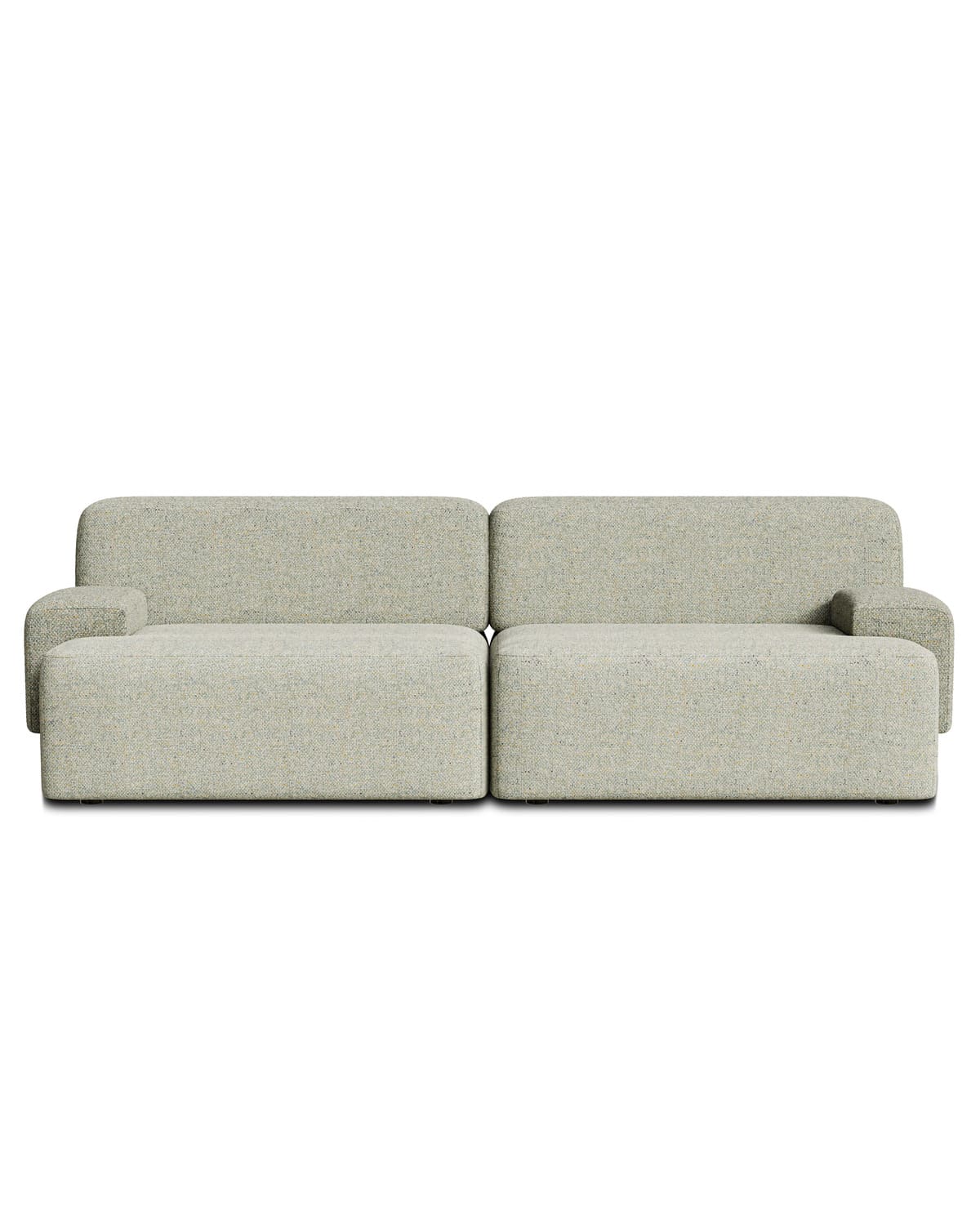 Trojmiestna pohovka Umi 190 cm svetlozelená