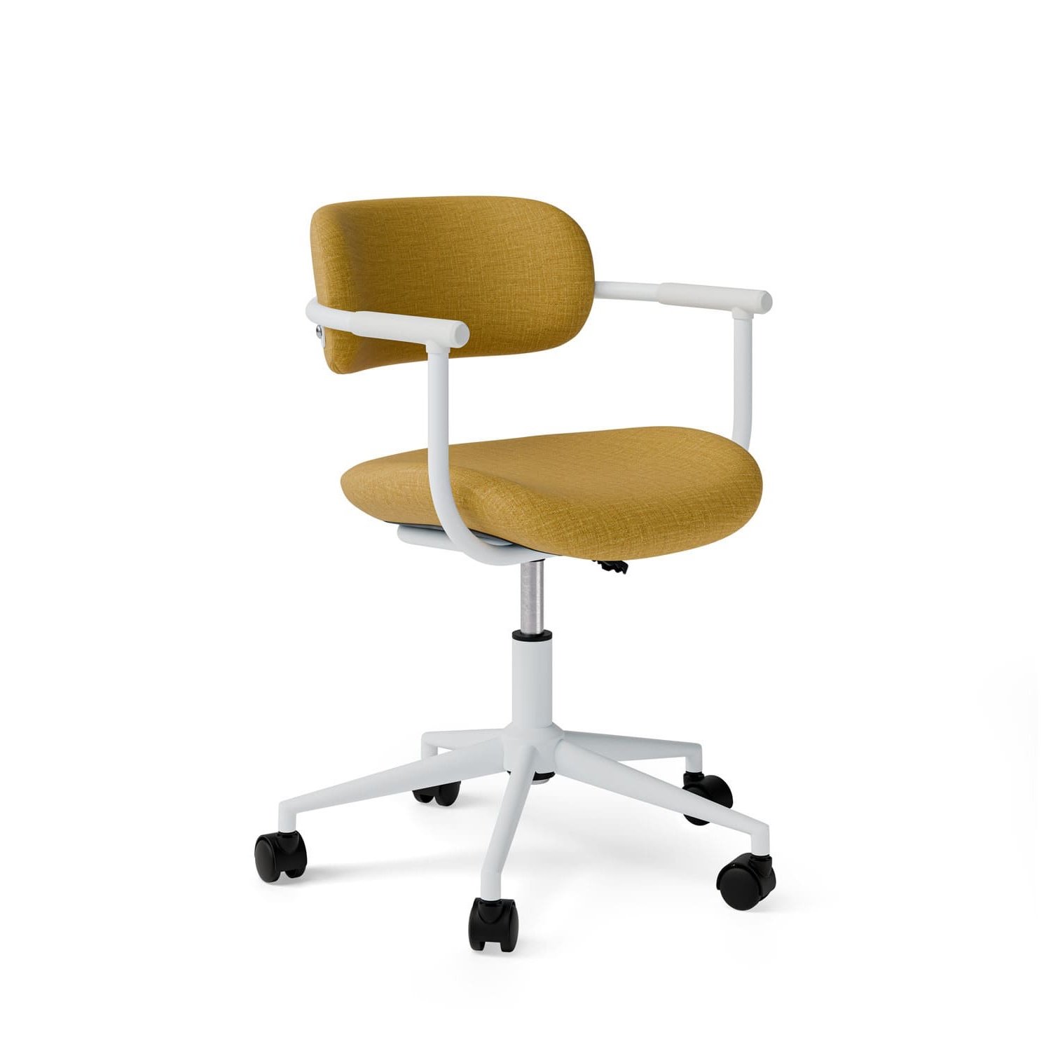 Kancelárska stolička PLUTO horčicová