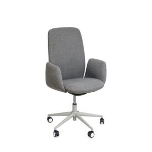 Kancelárska stolička SPAIN sivá