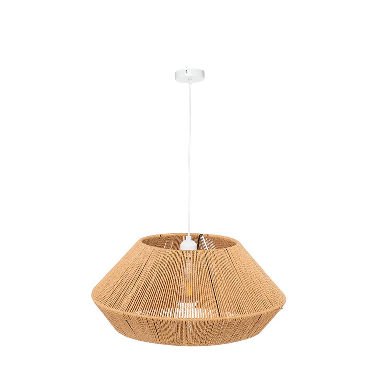 Závesná lampa SENSES Ø 50 cm prírodná