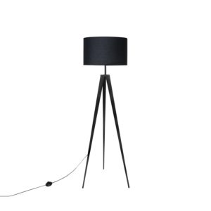 Stojacia lampa TIGA 163 cm čierna