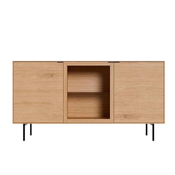 Komoda KAYU 160 x 45 cm prírodná