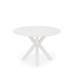 Okrúhly jedálenský stôl MAKAN ø100 biely