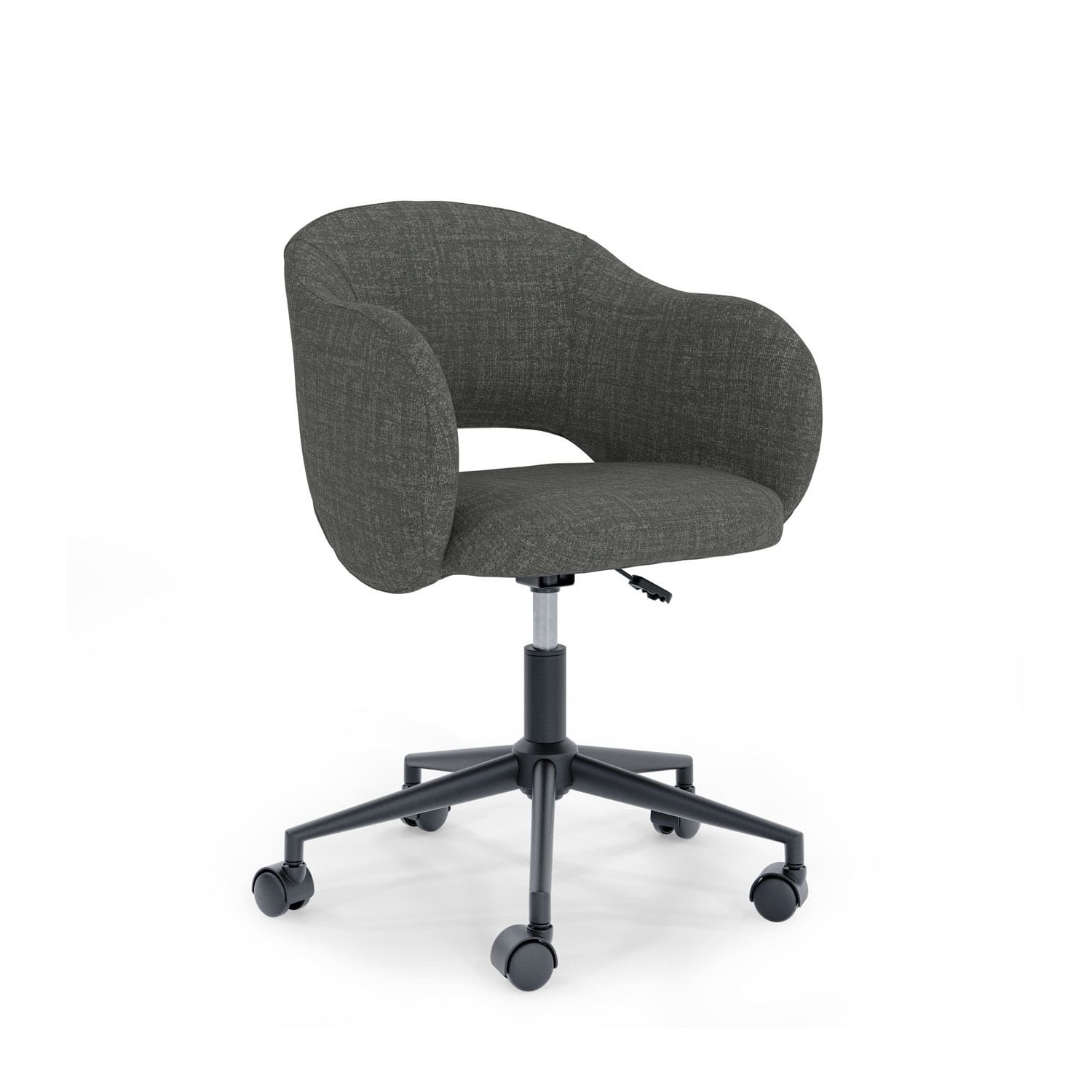Kancelárska stolička ESTONI tmavo sivá