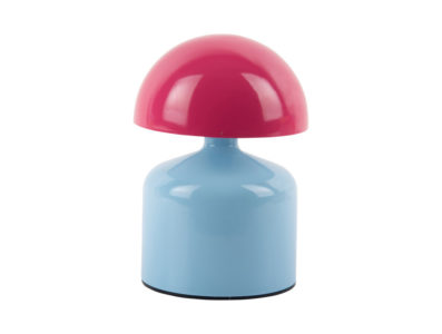 Nabíjacia stolná lampa WARNA modro-ružová