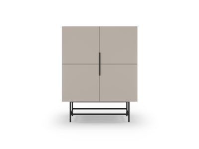 Skrinka EDZIO 100 x 40 cm krémová