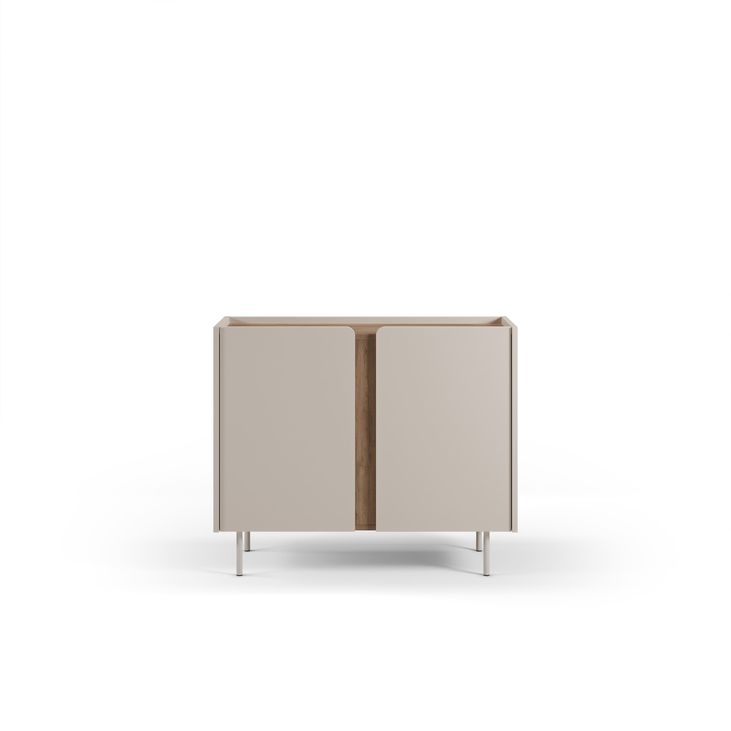 Komoda LEMBUT 100 x 41 cm svetlo sivá