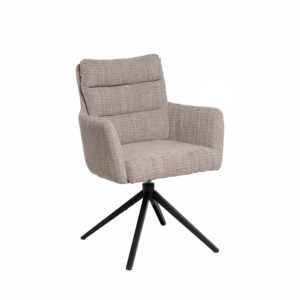Otočná stolička KAKIS taupe