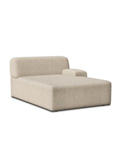 Leňoškový modul Umi 140 cm pravý béžový