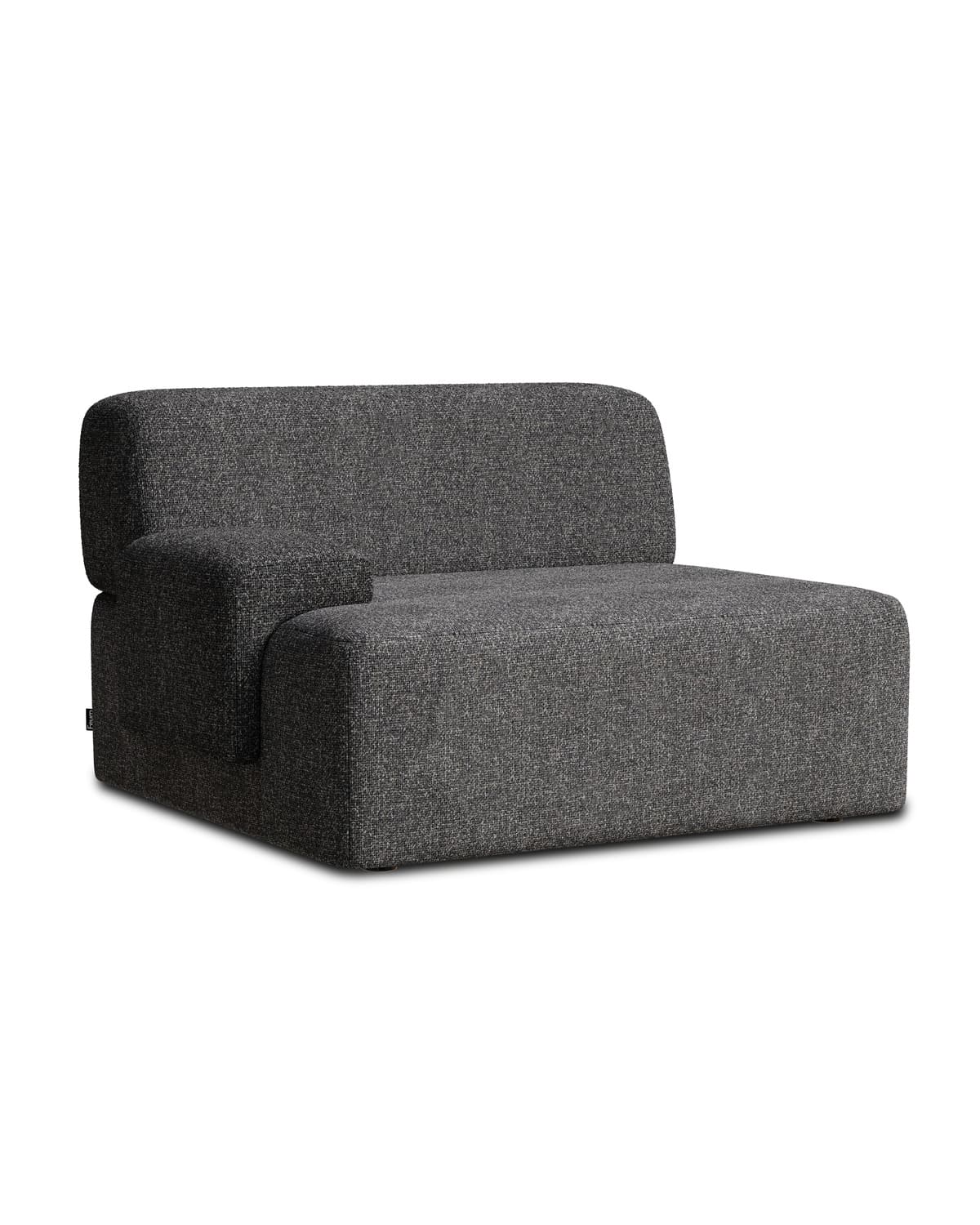 Rohový modul Umi 95 cm ľavý antracit