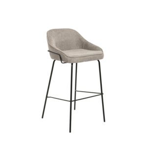 Barová stolička NYRA 77 cm taupe