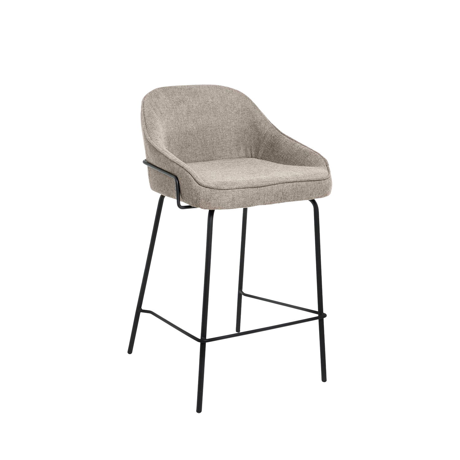 Barová stolička NYRA 66 cm taupe