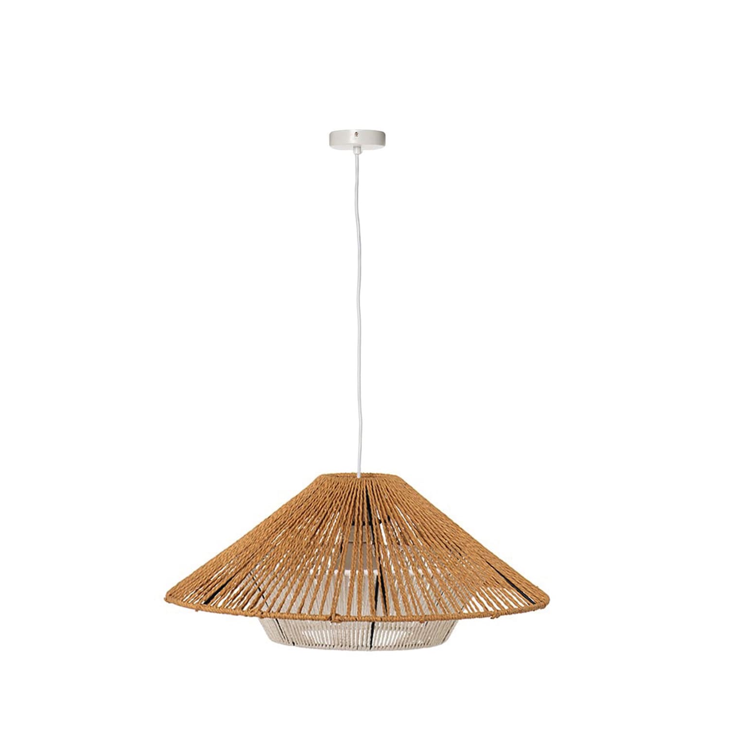 Závesná lampa TALI Ø 50 cm prírodná