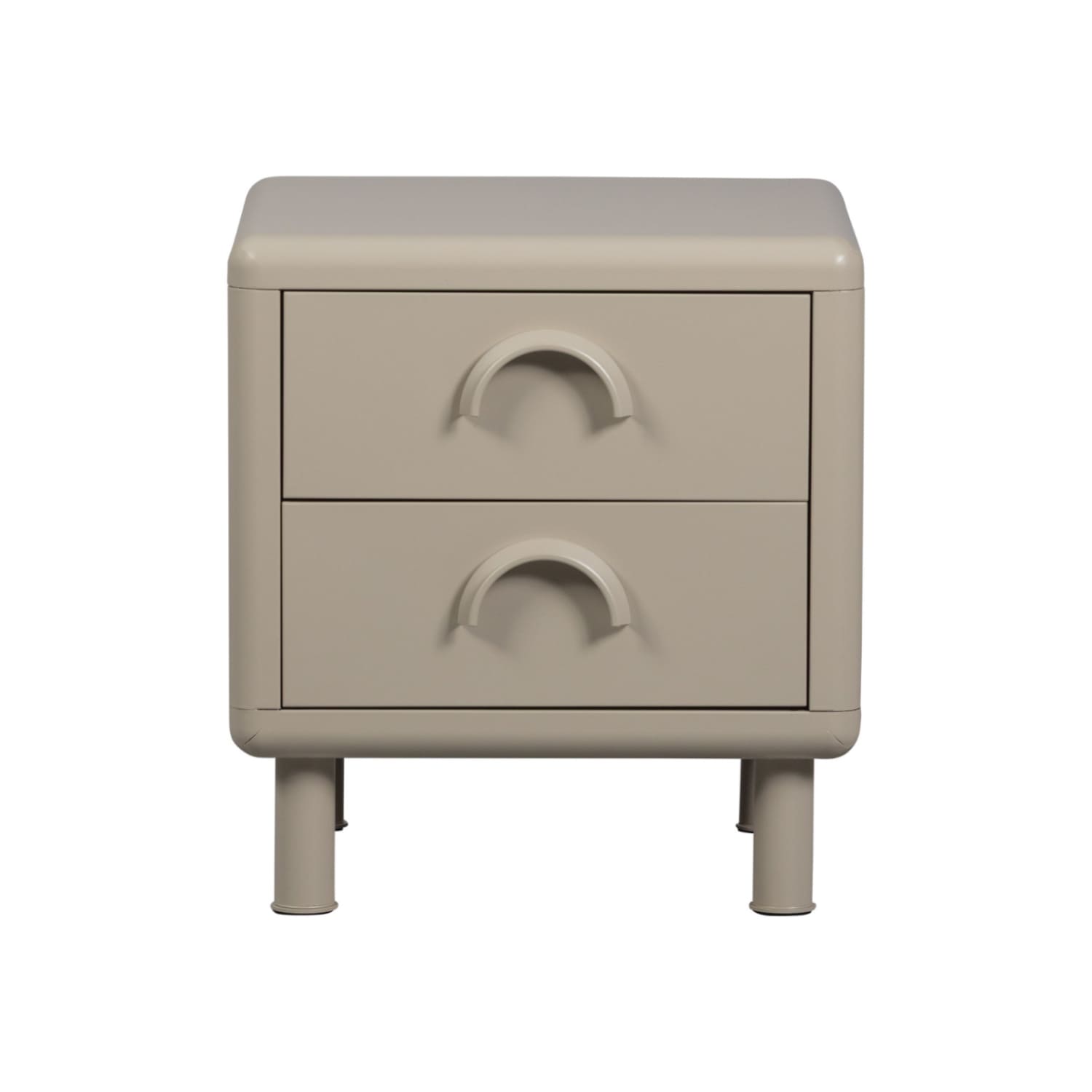 Nočný stolík ENUR 42 x 45 cm béžový