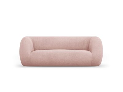 Dvojmiestna pohovka SENES 210 cm bouclé ružová