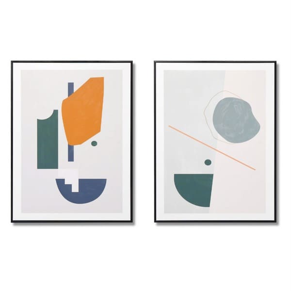 Set 2 obrazov KARAKA 80 x 60 cm