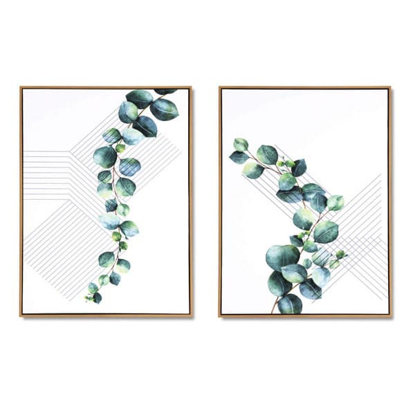 Set 2 obrazov MANGA 80 x 60 cm