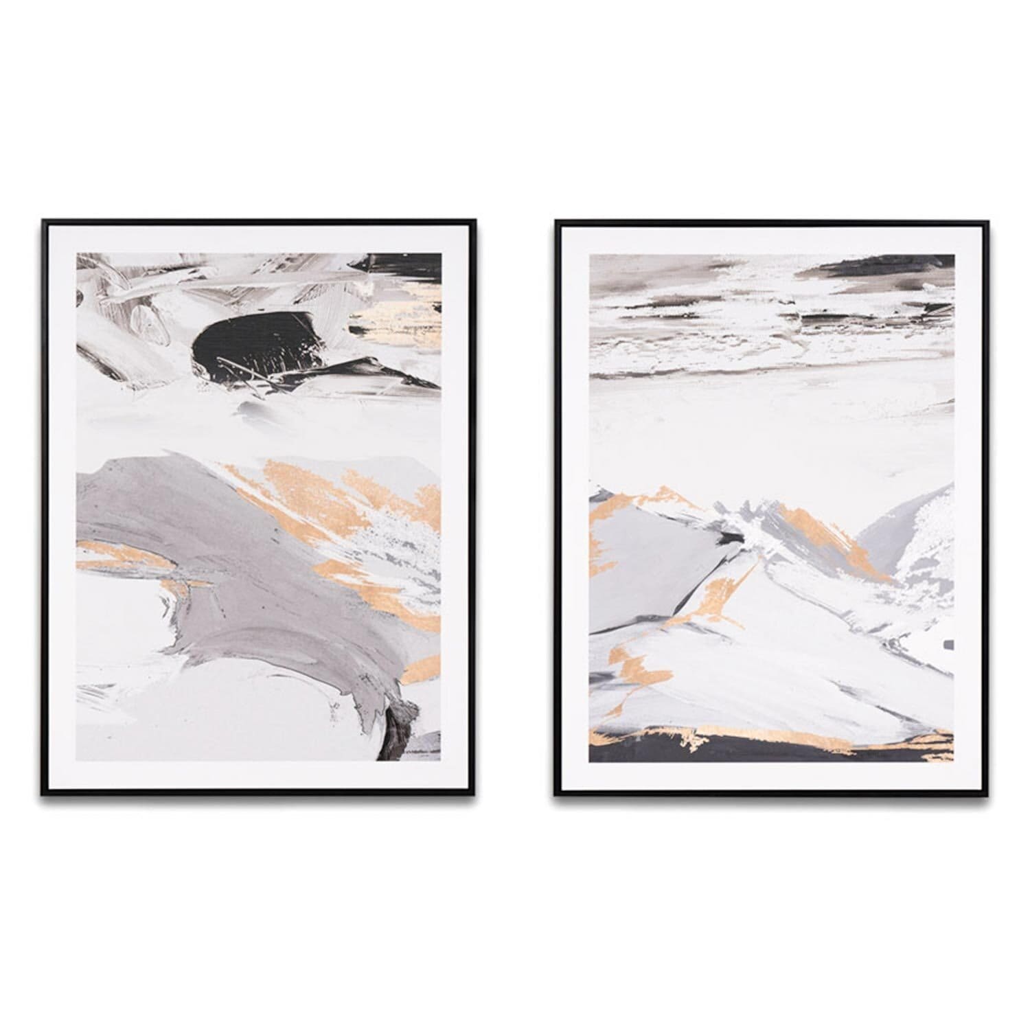 Set 2 obrazov MAUNGA 80 x 60 cm