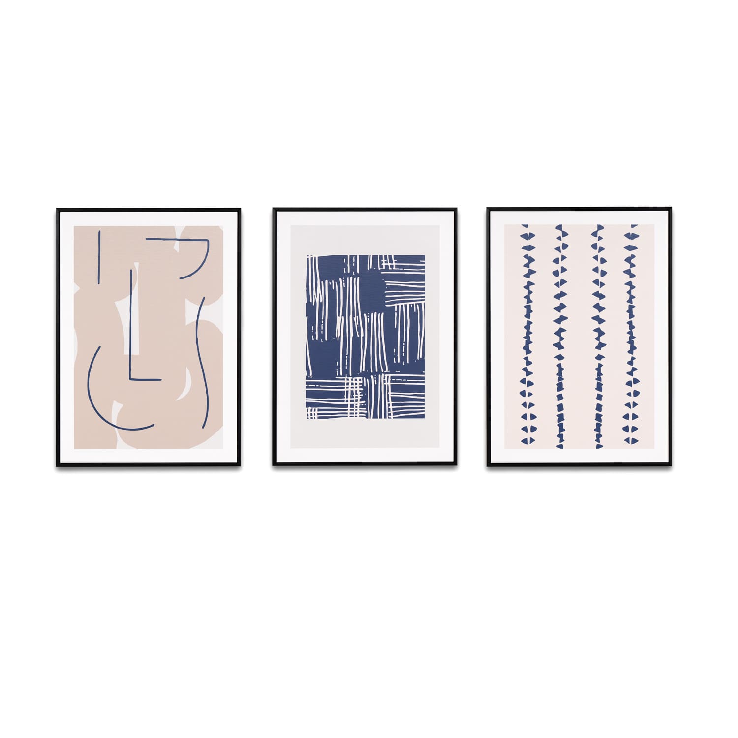 Set 3 obrazov MOANA 70 x 50 cm