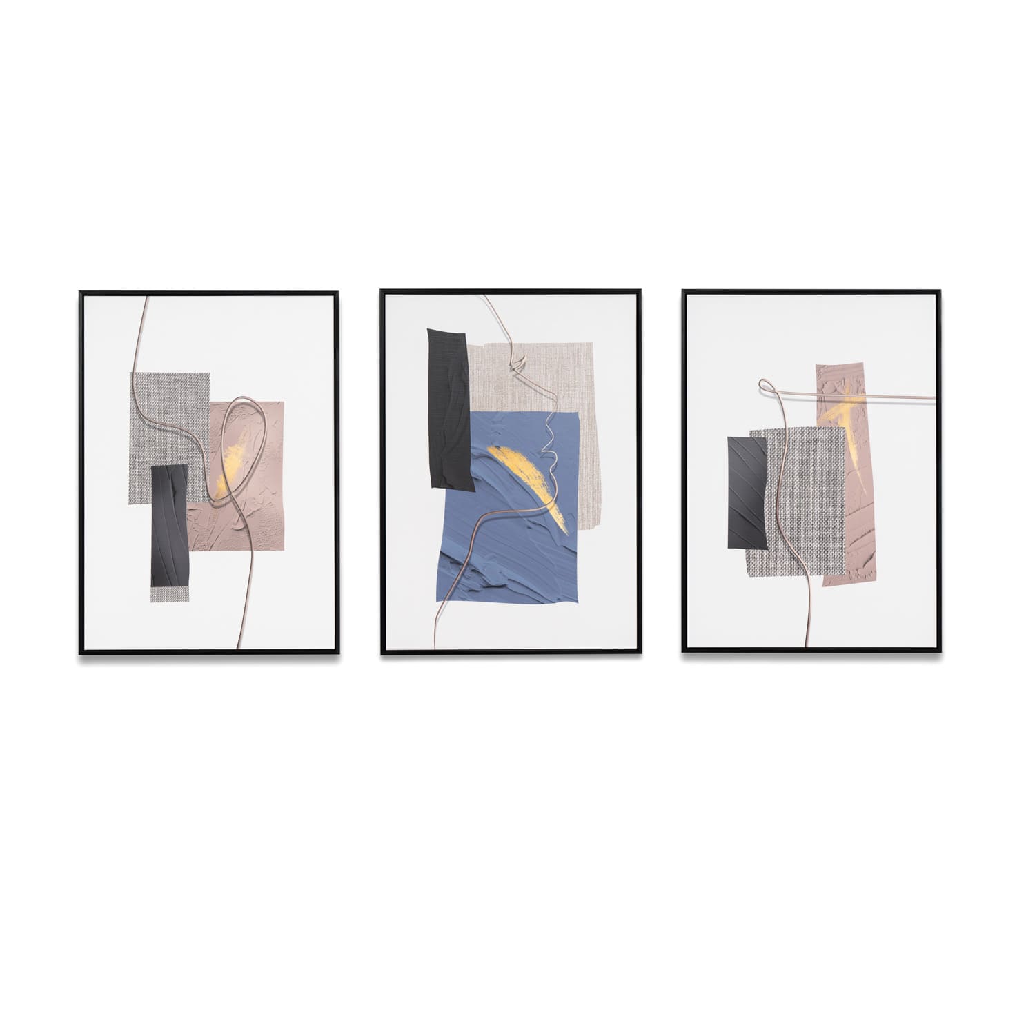 Set 3 obrazov TUI 70 x 50 cm