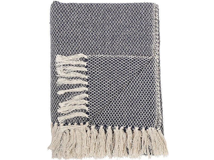 Deka Mena 160 x 130 cm modrá