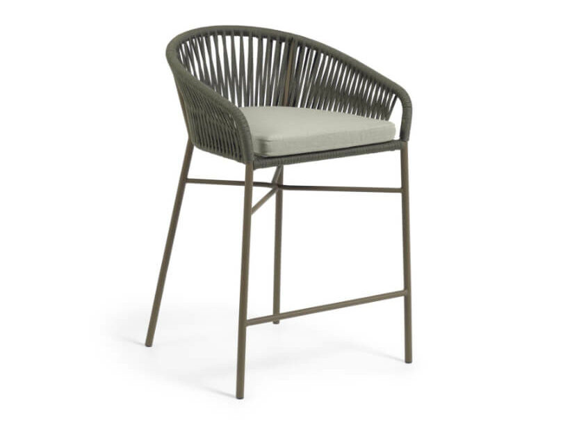 Barová stolička ariel zelená