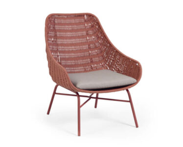 KRESLO ABELI RUŽOVÉ