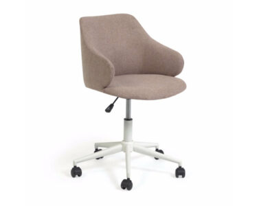 KANCELÁRSKA STOLIČKA PARAJA RUŽOVÁ